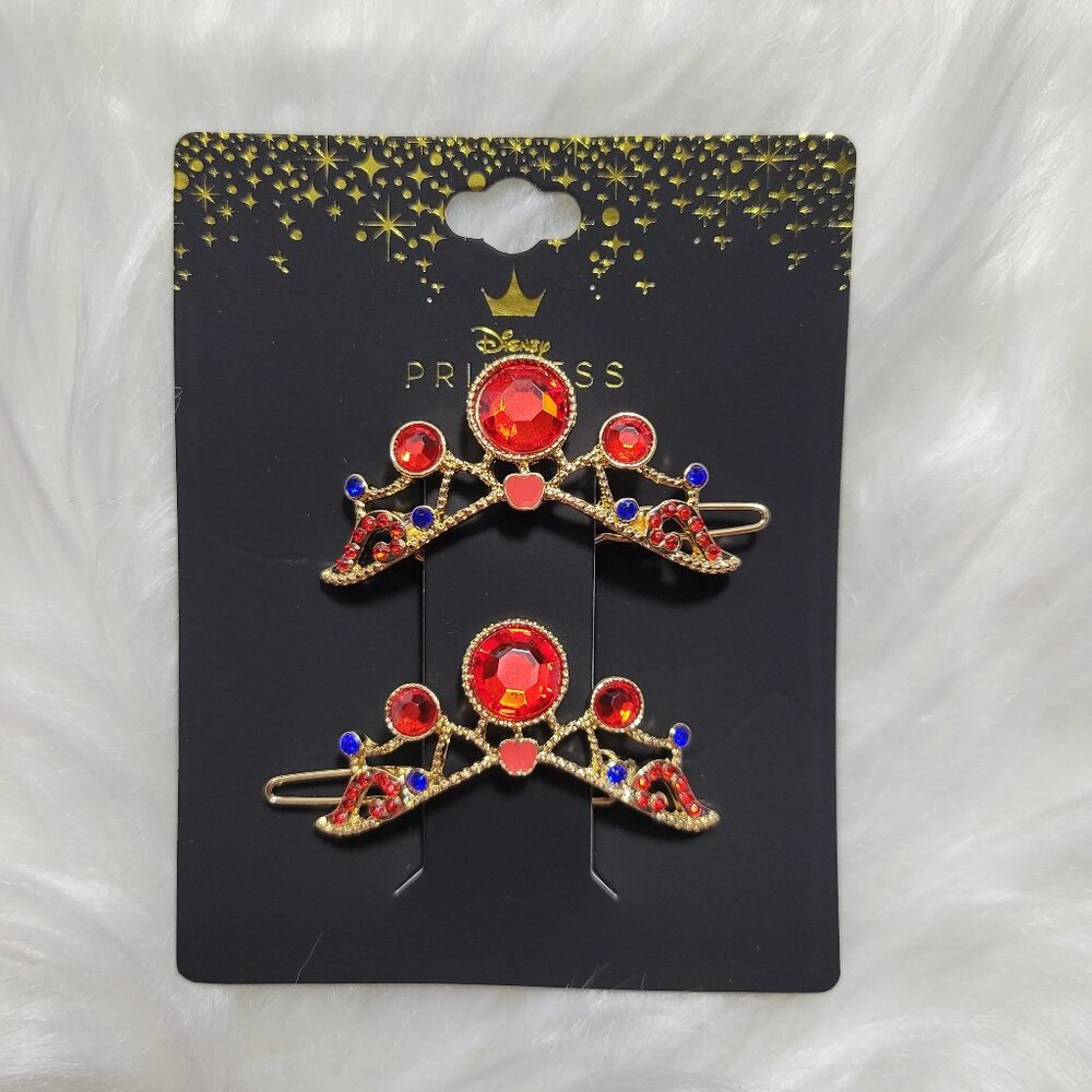 Disney Snow White Crown Barrette Set